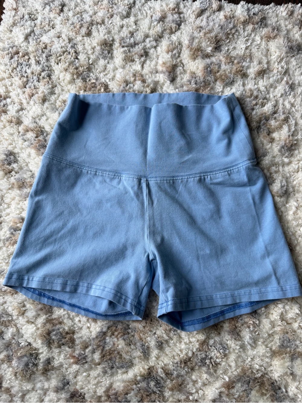 TNA aritzia High-Waist Light Blue Women’s Active Shorts